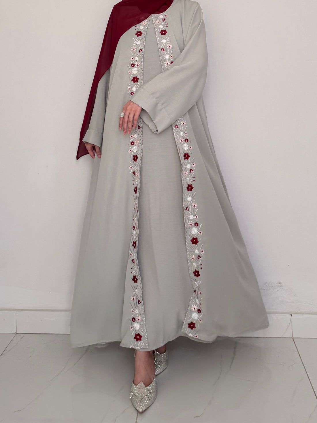 Primrose - Floral Abaya