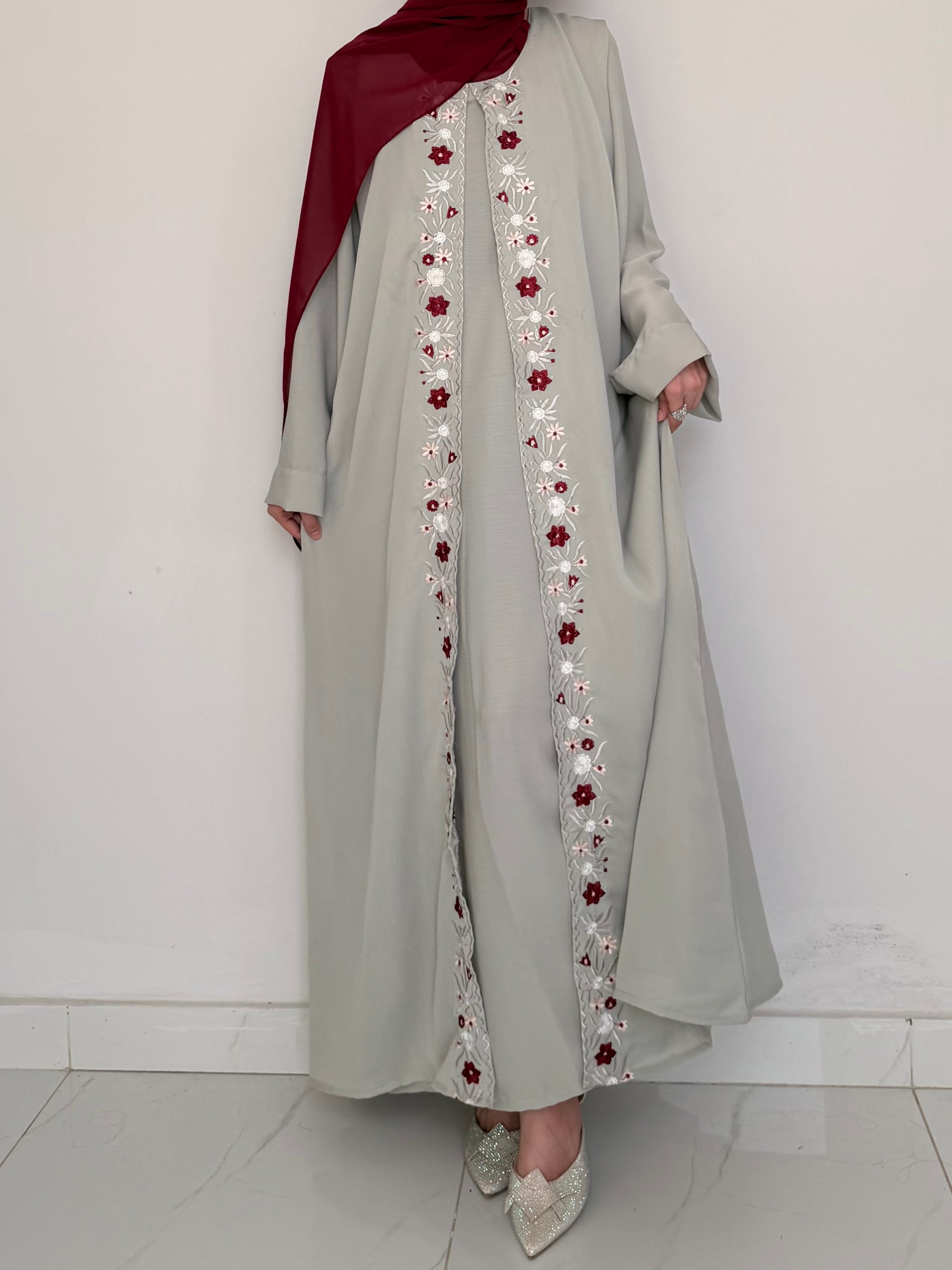 Primrose - Floral Abaya