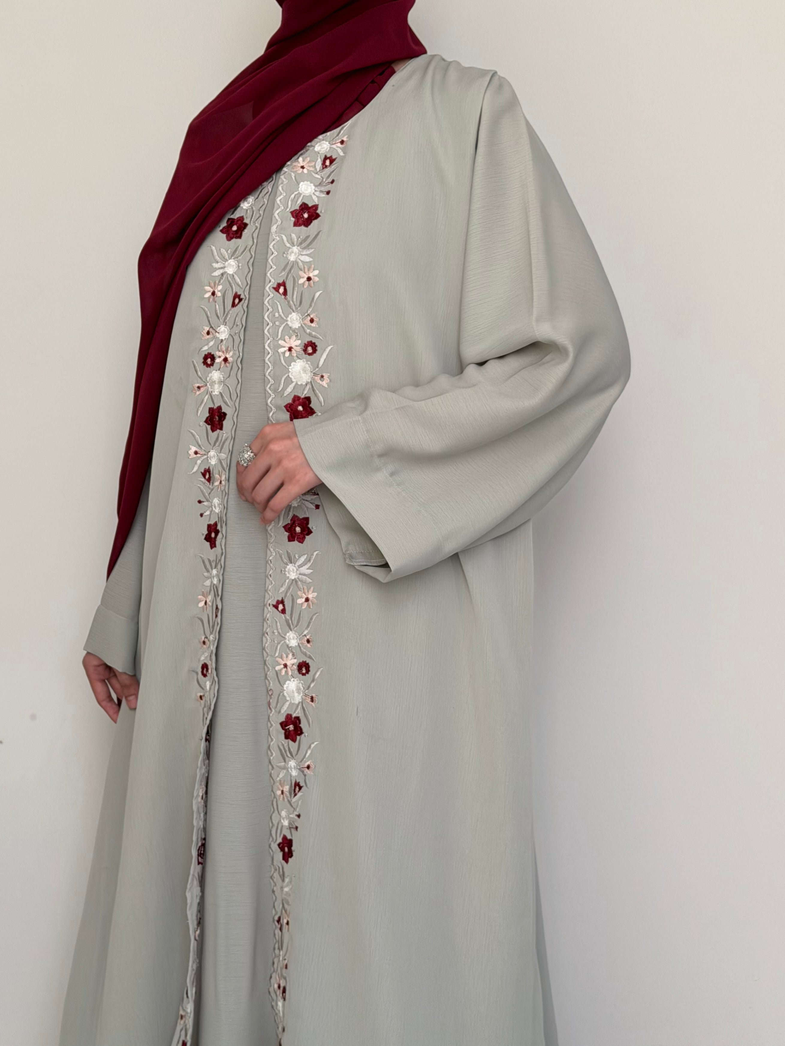 Primrose - Floral Abaya