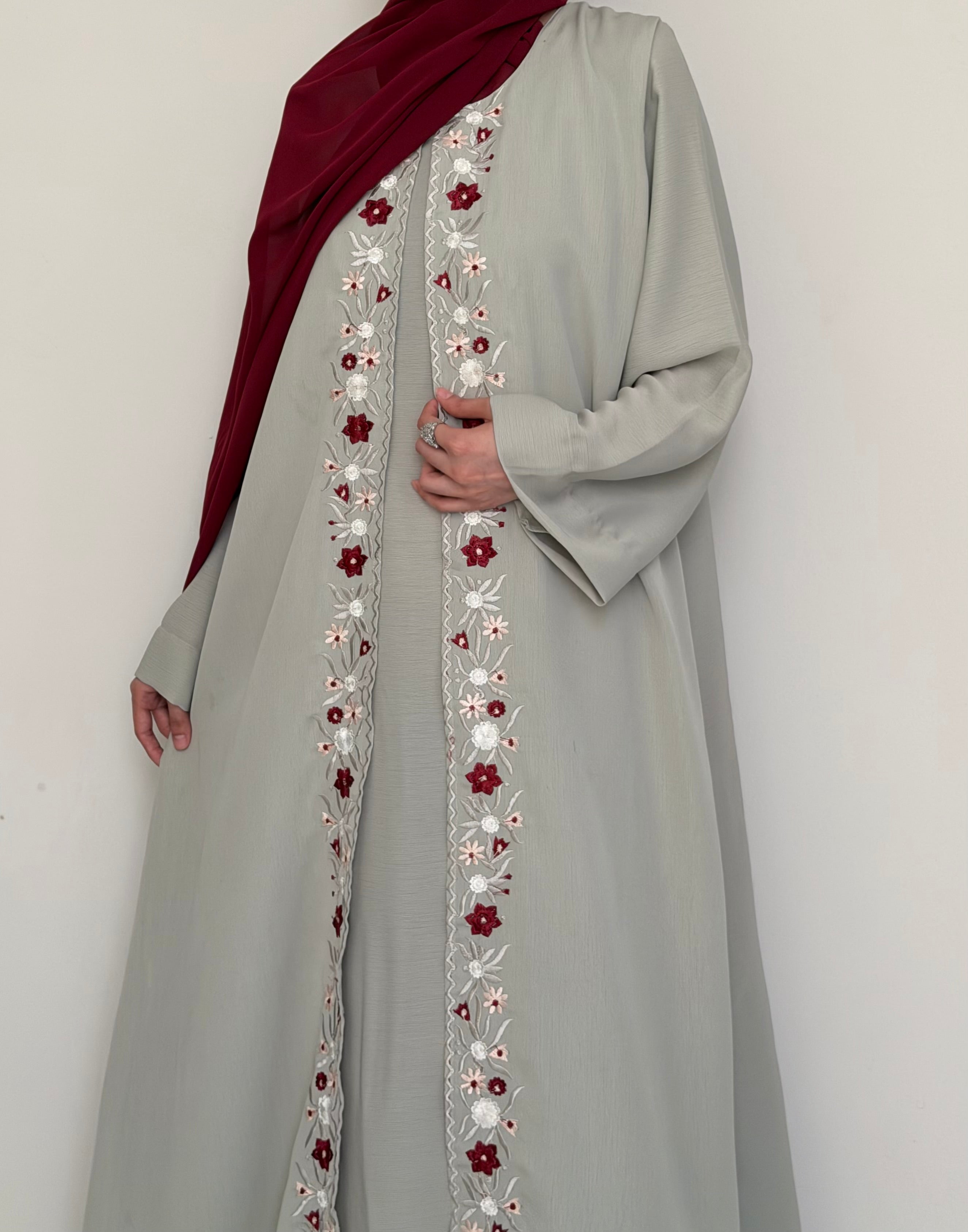 Primrose - Floral Abaya