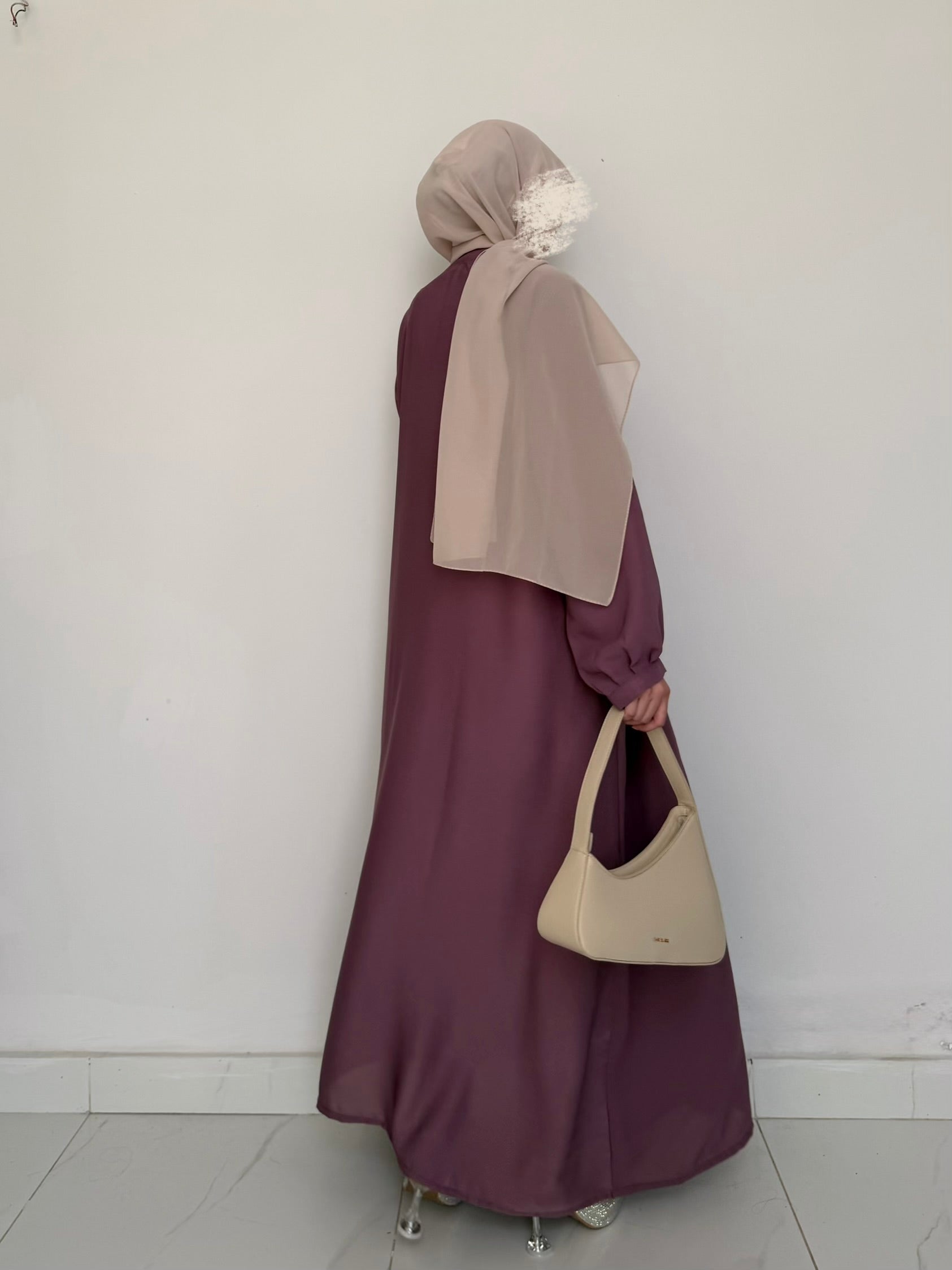 Rosalle - Front Embroidered Abaya