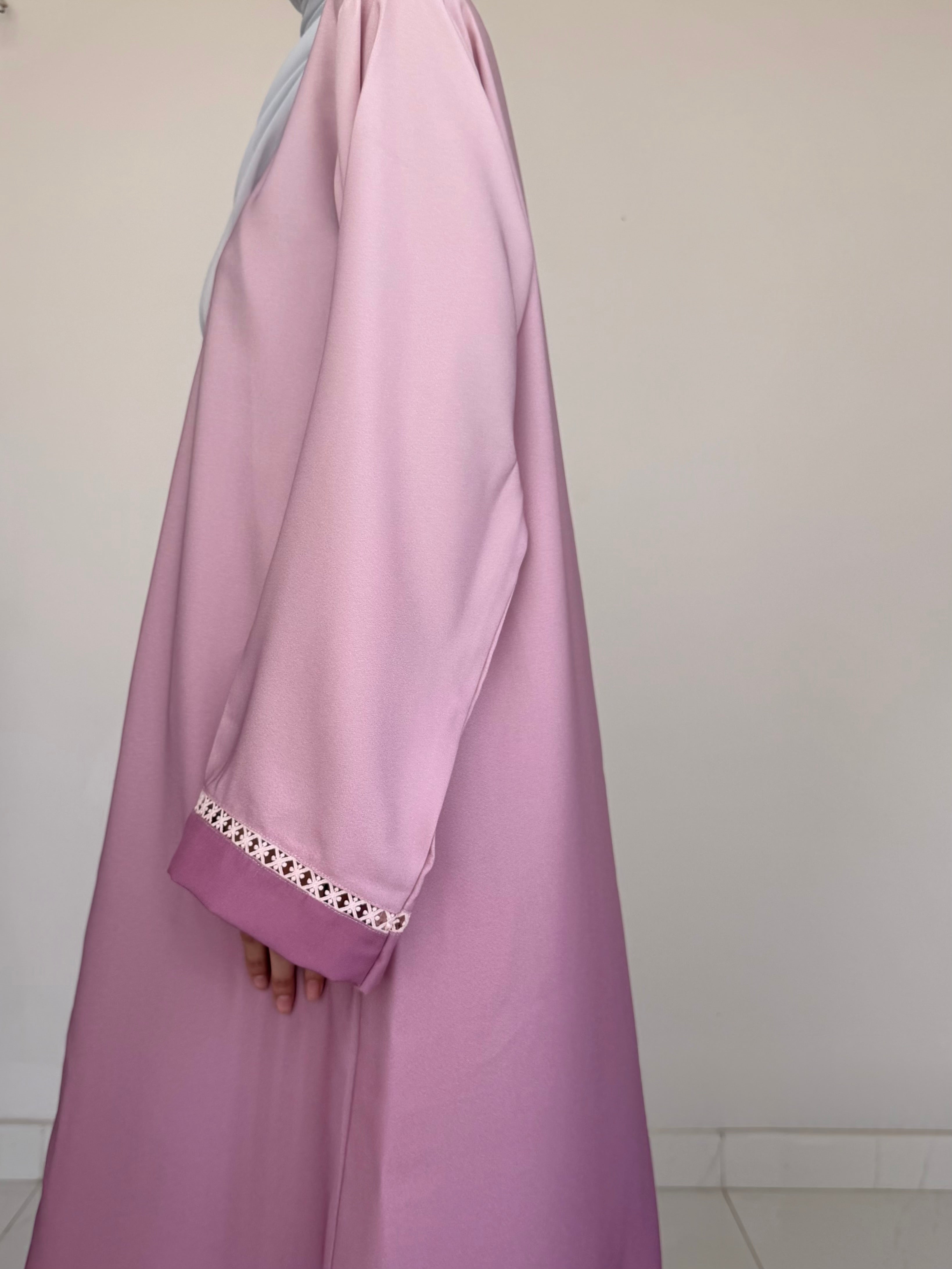 Veil Abaya- Pink