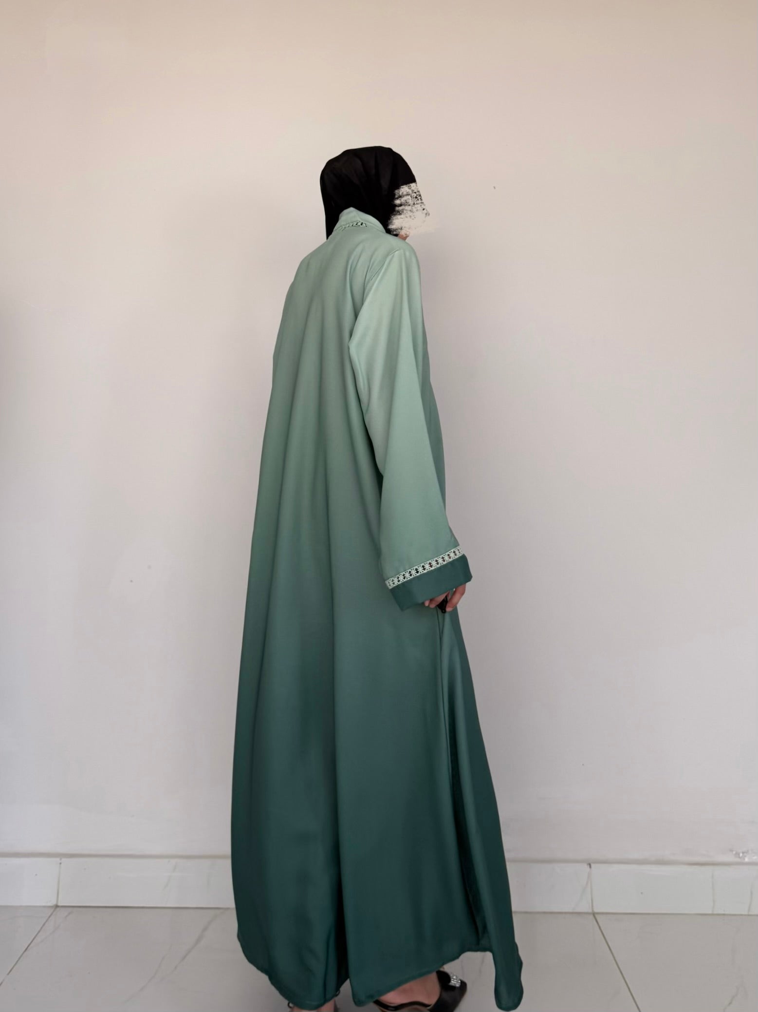 Veil Abaya- Green