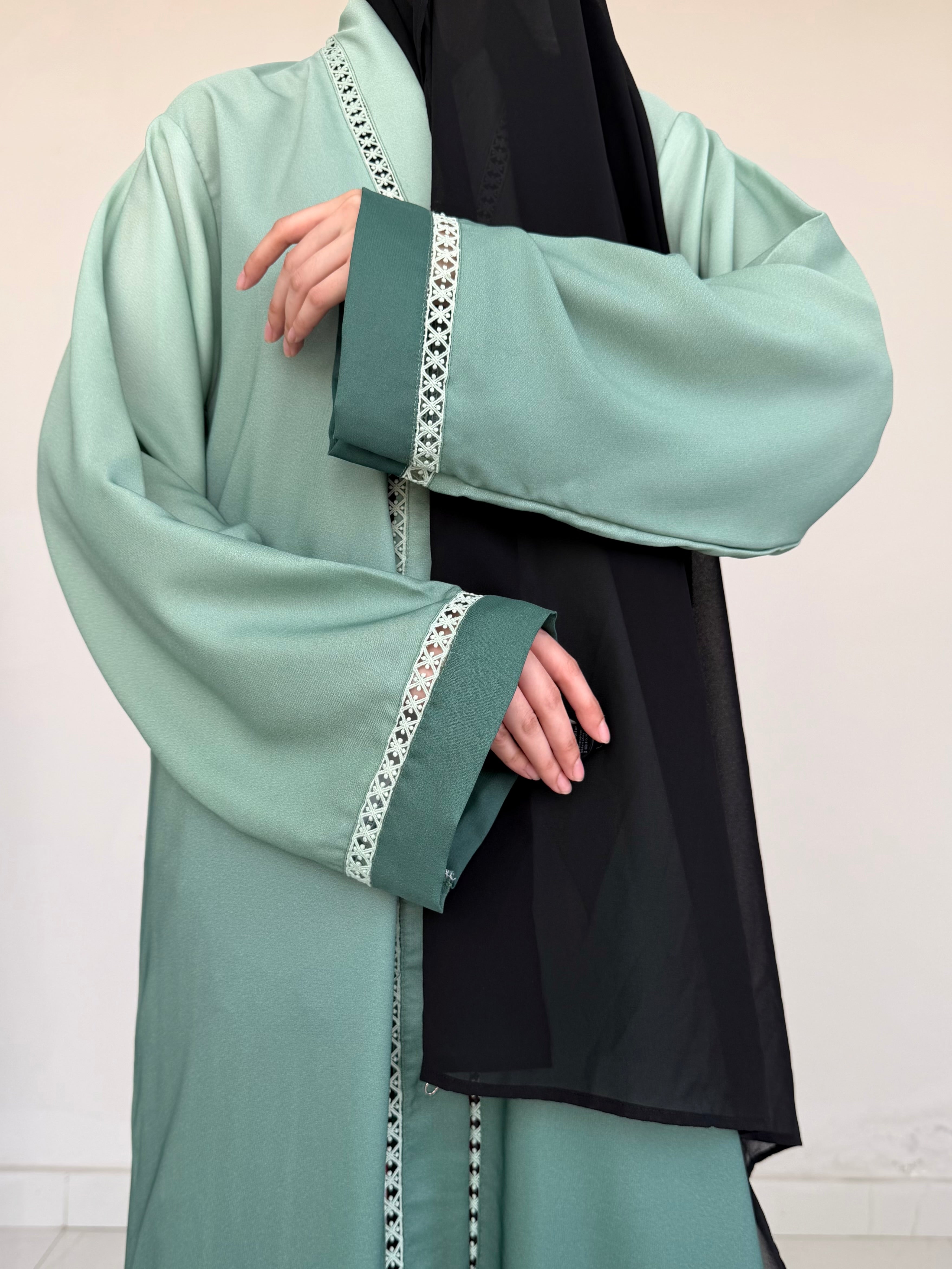 Veil Abaya- Green