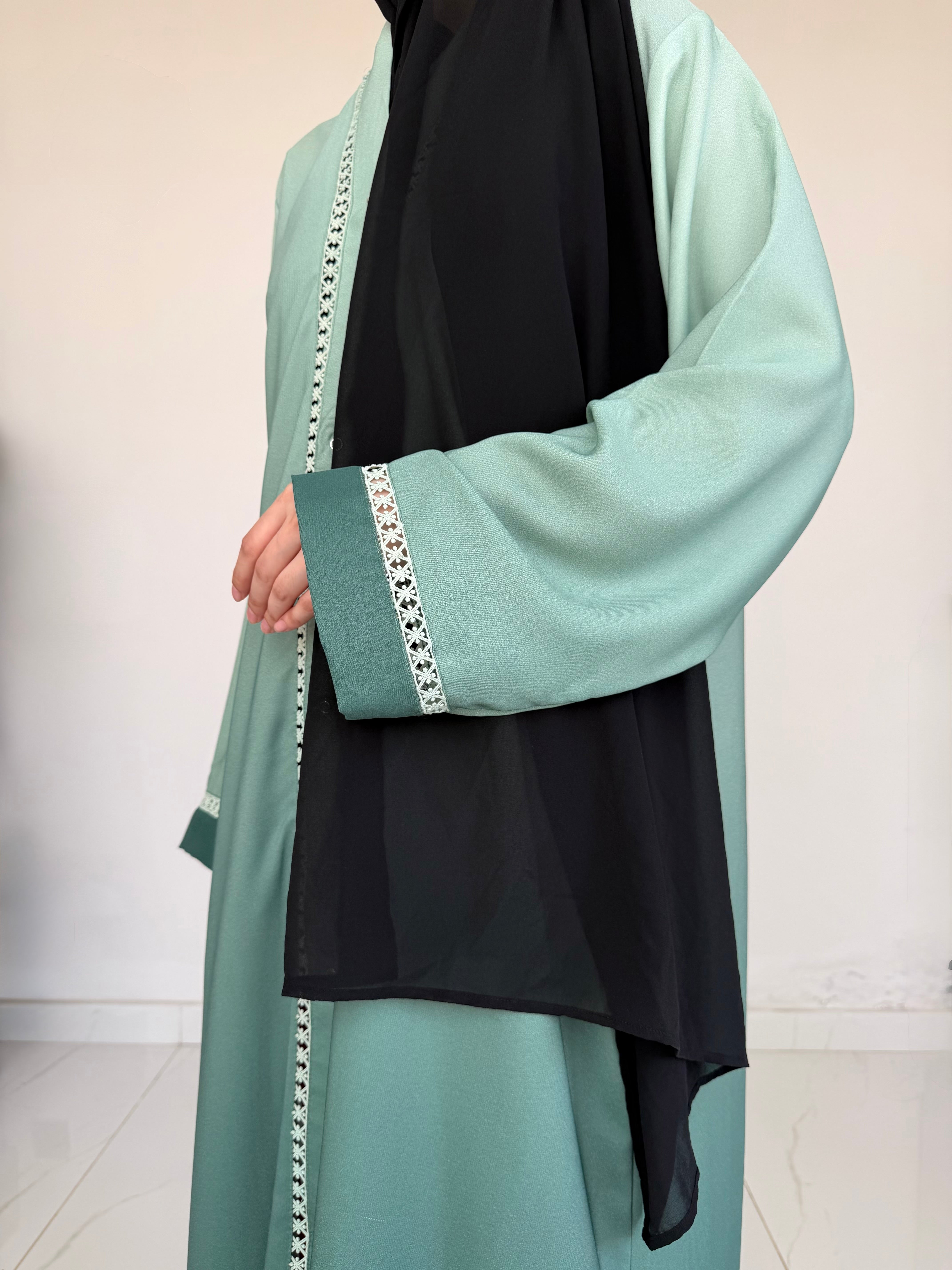 Veil Abaya- Green