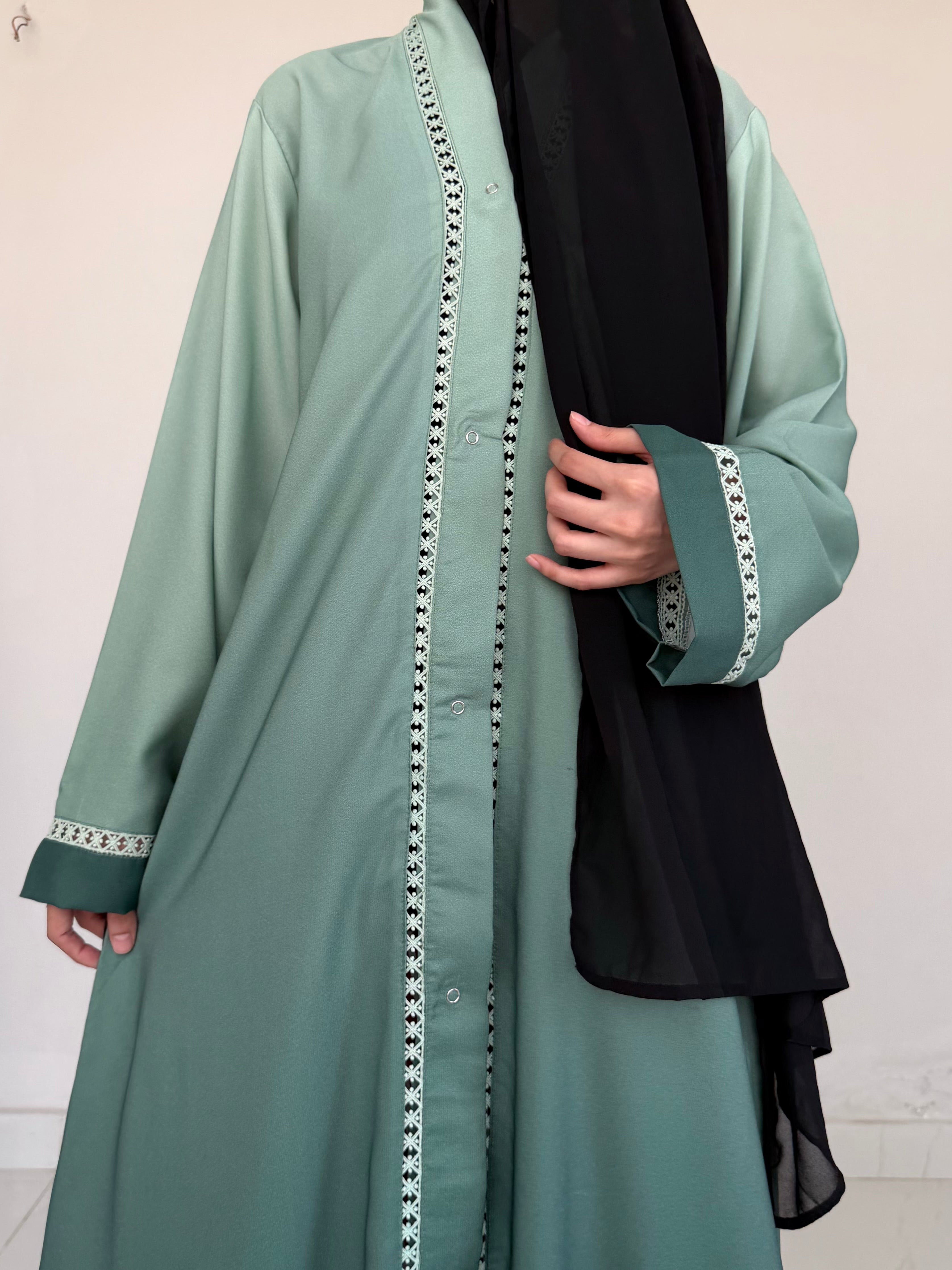 Veil Abaya- Green