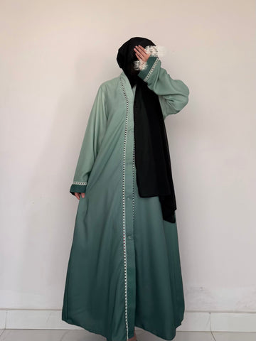 Veil Abaya- Green