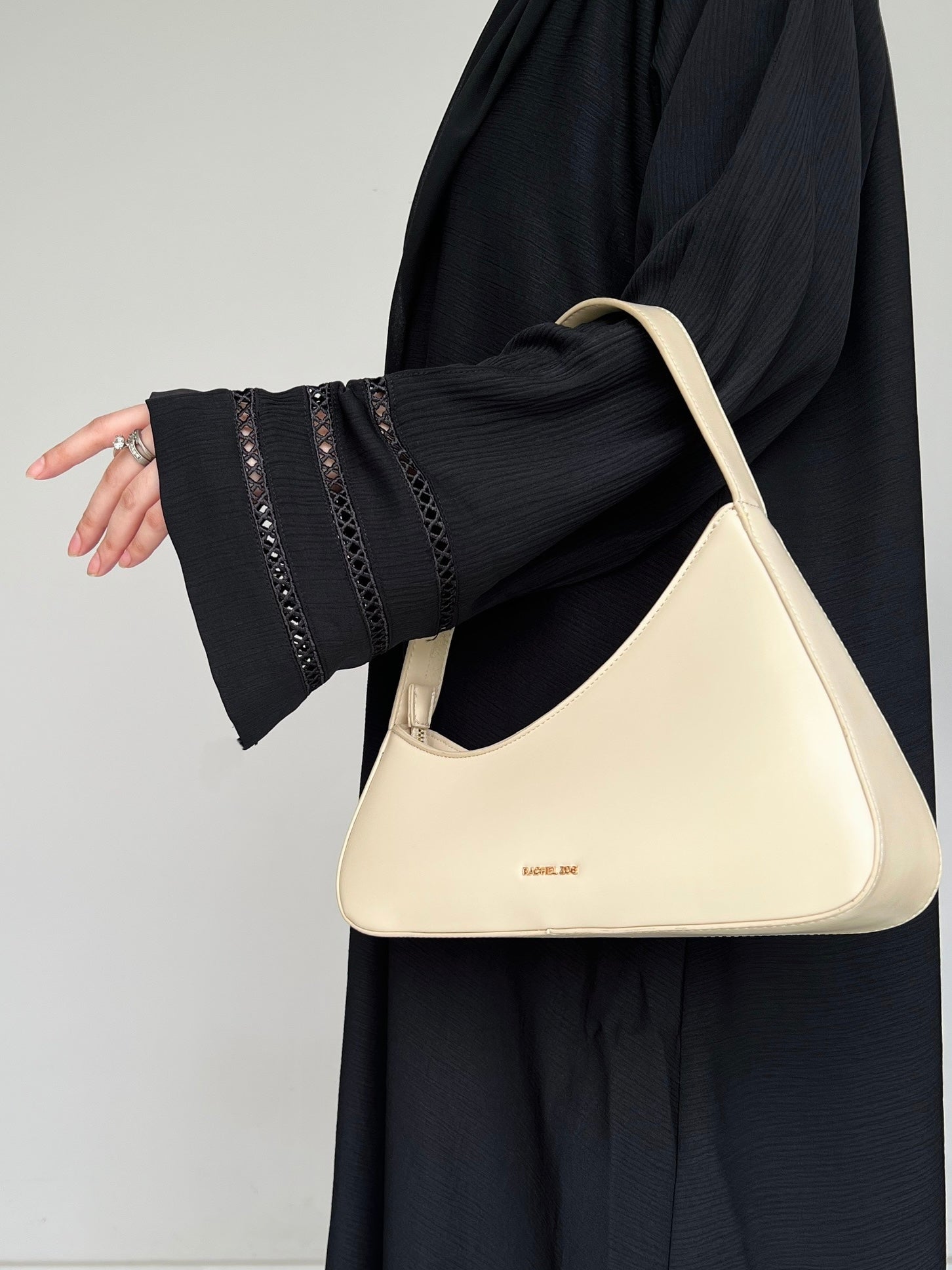 Noir - Elegant Abaya- BLACK