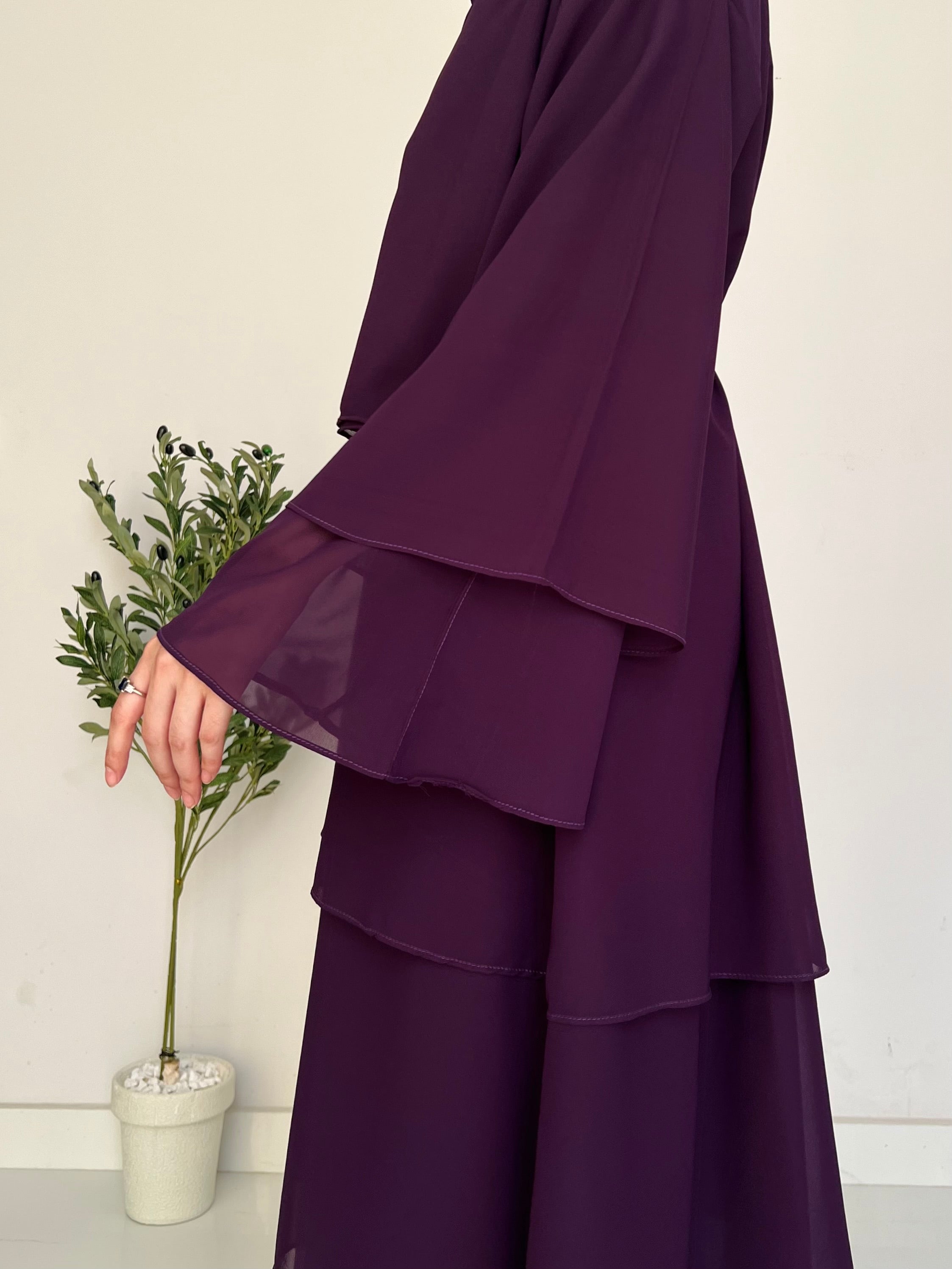 Layered Grace- Plum