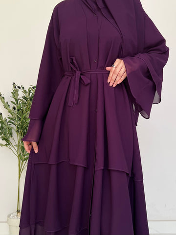 Layered Grace- Plum