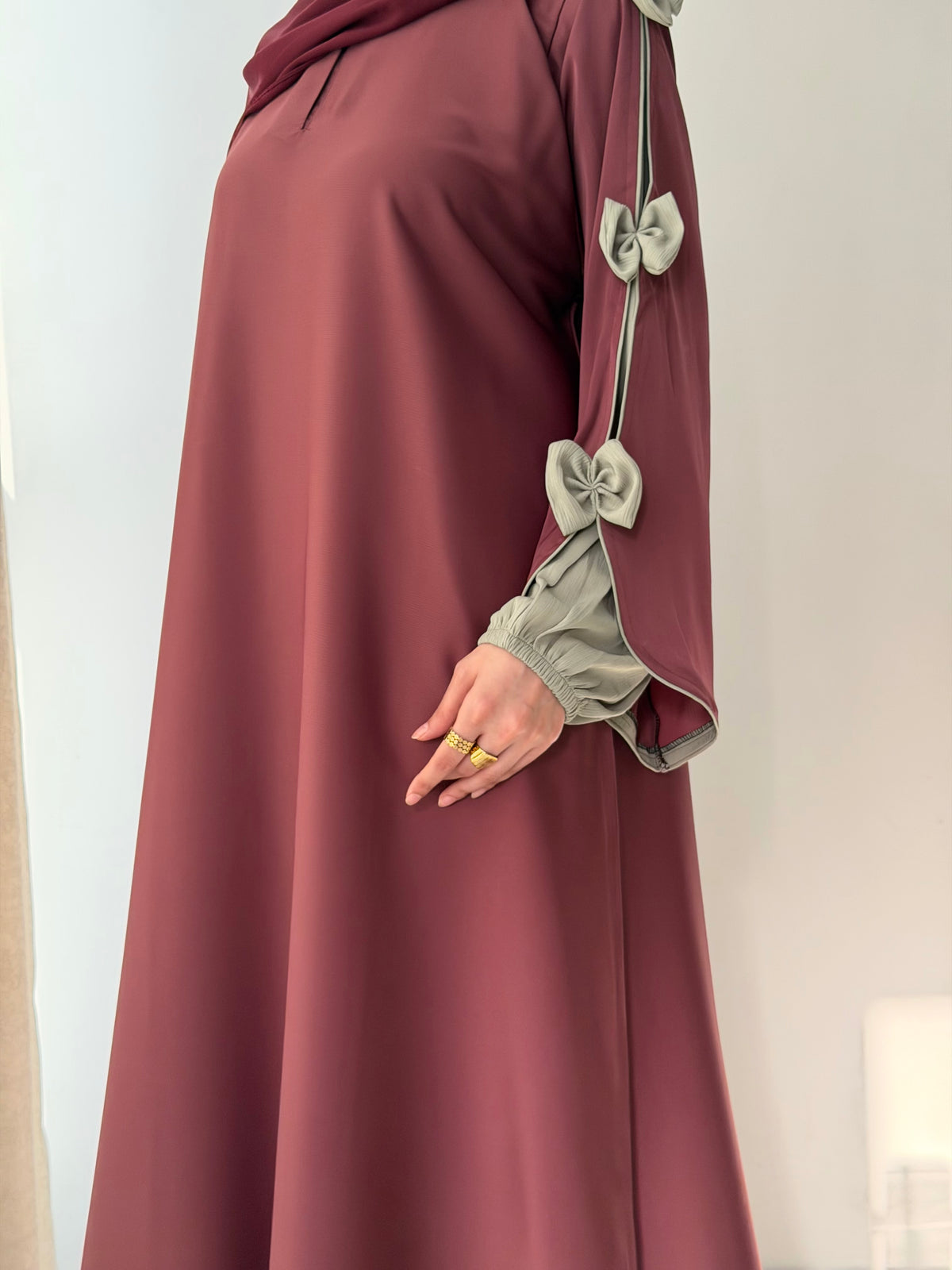 Bow Bliss Abaya