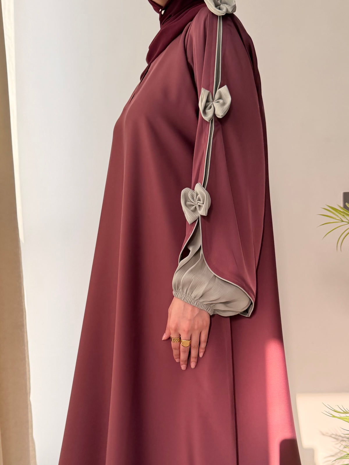 Bow Bliss Abaya