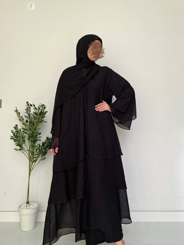 Layered Grace- Black