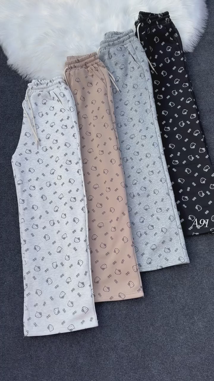 Relaxed Fit Cute Summer Trouser