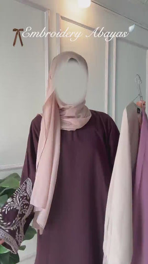 Embroidered Abaya